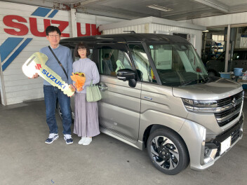 ☆祝☆スペーシアカスタム納車式